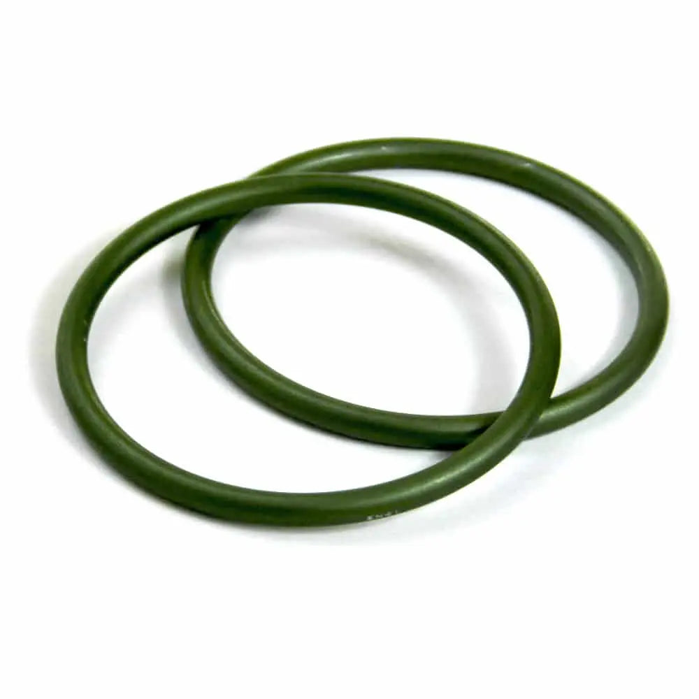 DIDYMOS Sling Rings, Pair Bronze - Woven Baby 63,5mm / Darkgreen   Accessories > Add ons > Sling Rings    #