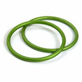 DIDYMOS Sling Rings, Pair Bronze - Woven Baby 63,5mm / Grass Green   Accessories > Add ons > Sling Rings    #