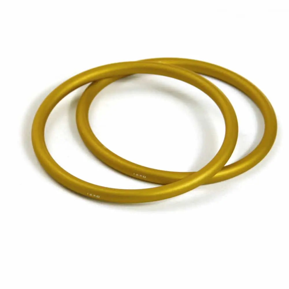DIDYMOS Sling Rings, Pair Bronze - Woven Baby 63,5mm / Gold   Accessories > Add ons > Sling Rings    #