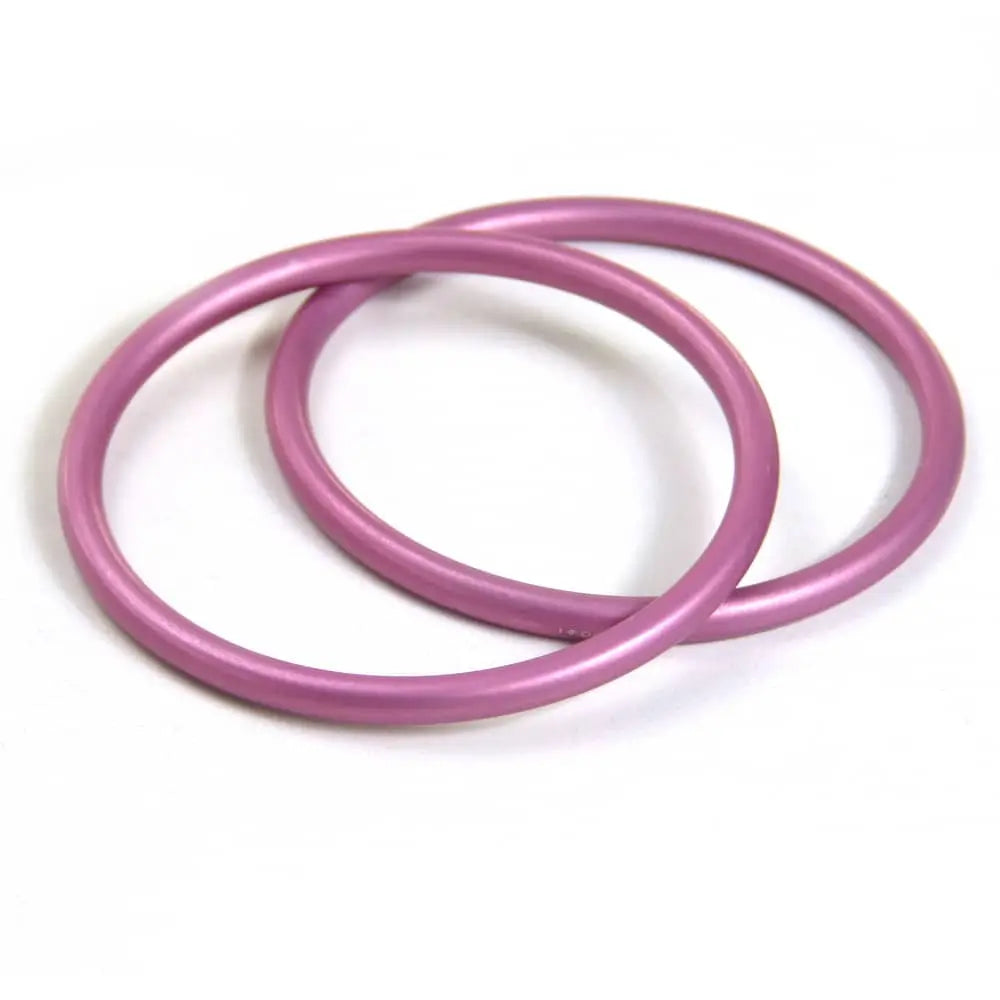 DIDYMOS Sling Rings, Pair Bronze - Woven Baby 63,5mm / Pink   Accessories > Add ons > Sling Rings    #