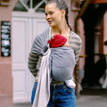 DIDYMOS DidySling Jersey Doubleface Wool/Cotton - Woven Baby 1R / Jersey Doubleface Wool/Cotton   Baby Wrap Slings > DidySling - Ring Sling    #
