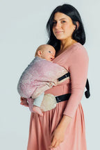 LennyHip Carrier (1/2 of LennyTwin Carrier), jacquard weave 100% cotton - WILD WINE - VINEYARD - Woven Baby Standard   lenny_hip    #