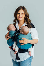 LennyTwin Carrier, broken-twill weave 100% cotton - AIRGLOW - Woven Baby Standard   lenny_twin    #