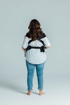 LennyTwin Carrier, broken-twill weave 100% cotton - PEANUT BUTTER - Woven Baby Standard   lenny_twin    #