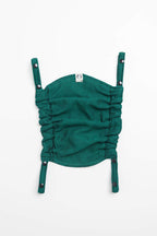 Carrier hood (100% cotton) - EMERALD - Woven Baby Default Title   baby_carrier_hoods    #