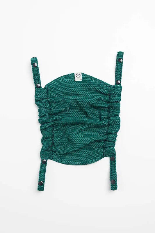 Baby carrier hood (100% cotton) - EMERALD - Woven Baby Title - Default Title   baby_carrier_hoods    #