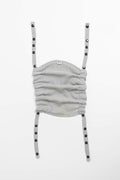 Baby carrier hood (100% cotton) - LITTLE HERRINGBONE GREY