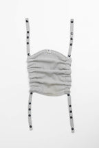 Carrier hood (100% cotton) - LITTLE HERRINGBONE GREY - Woven Baby Default Title   baby_carrier_hoods    #