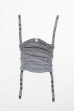 Carrier hood (100% cotton) - LITTLE HERRINGBONE OMBRE GREY - Woven Baby Default Title   baby_carrier_hoods    #