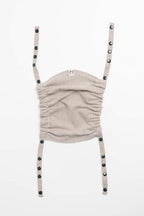Carrier hood (100% cotton) - PEANUT BUTTER - Woven Baby Default Title   baby_carrier_hoods    #