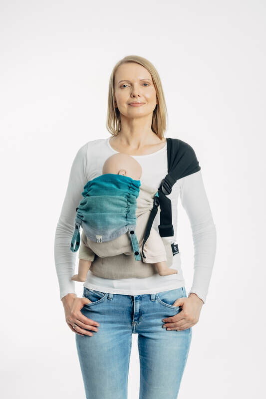 Carrier hood (100% cotton) - AIRGLOW - Woven Baby Default Title   baby_carrier_hoods    #