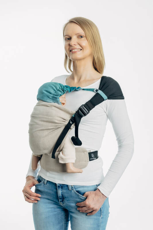 Carrier hood (100% cotton) - AIRGLOW - Woven Baby Default Title   baby_carrier_hoods    #