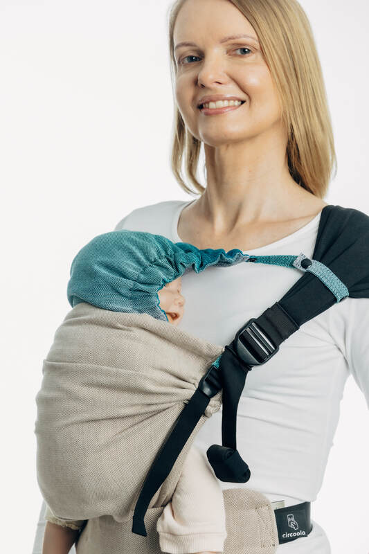 Carrier hood (100% cotton) - AIRGLOW - Woven Baby Default Title   baby_carrier_hoods    #