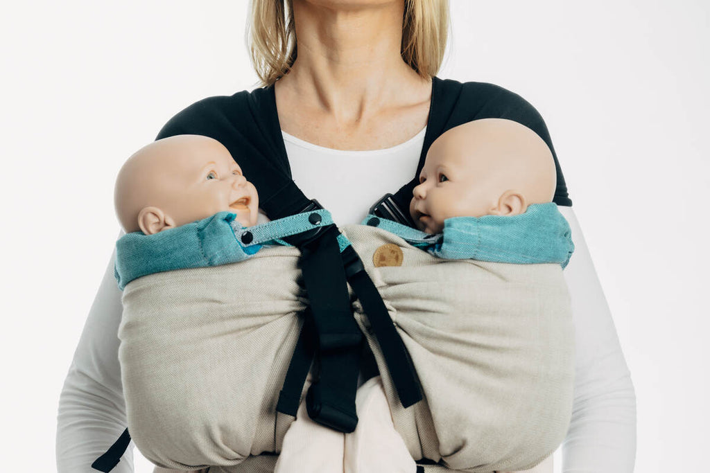 Carrier hood (100% cotton) - AIRGLOW - Woven Baby Default Title   baby_carrier_hoods    #