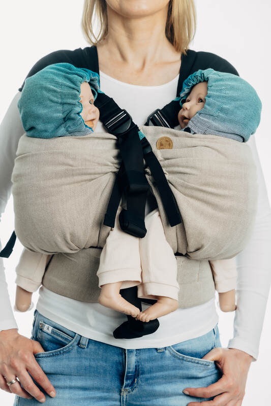 Carrier hood (100% cotton) - AIRGLOW - Woven Baby Default Title   baby_carrier_hoods    #