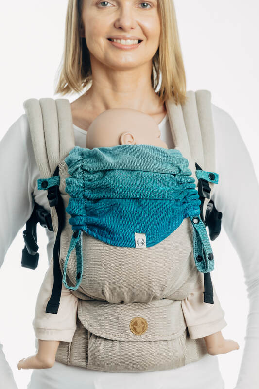 Carrier hood (100% cotton) - AIRGLOW - Woven Baby Default Title   baby_carrier_hoods    #