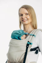 Carrier hood (100% cotton) - AIRGLOW - Woven Baby Default Title   baby_carrier_hoods    #