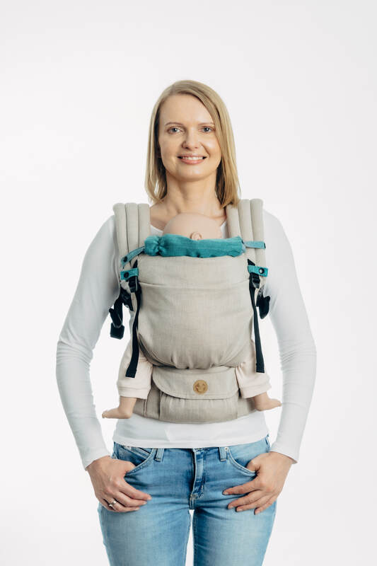 Carrier hood (100% cotton) - AIRGLOW - Woven Baby Default Title   baby_carrier_hoods    #