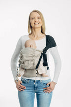 Carrier hood (100% cotton) - PEANUT BUTTER - Woven Baby Default Title   baby_carrier_hoods    #
