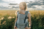 LennyLight Carrier, chevron weave, 100% linen - ARROW - WAVE - Woven Baby Standard   lenny_light    #