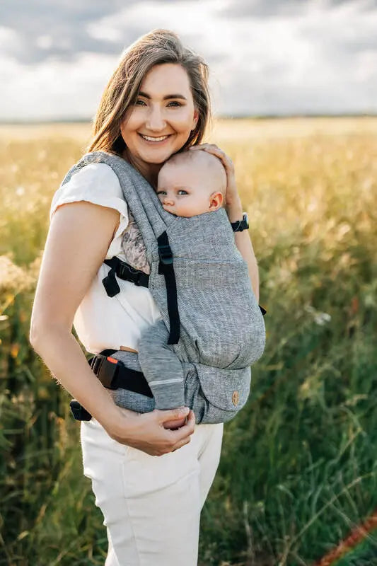 LennyLight Carrier, chevron weave, 100% linen - ARROW - WAVE - Woven Baby Size - Standard   lenny_light    #