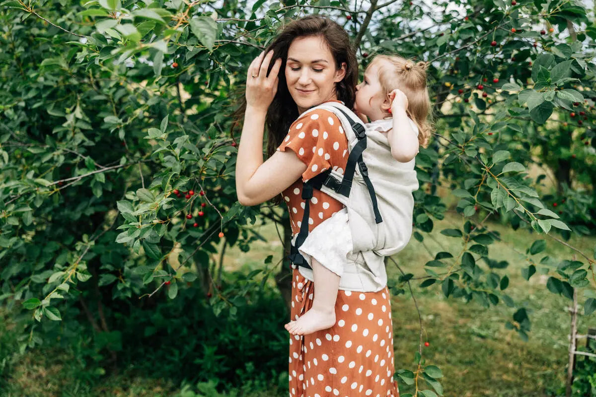LennyPreschool Carrier, jacquard weave 100% linen - ARROW - WHISPER - Woven Baby Preschool   lenny_preschool    #