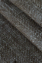 Ring Sling, Chevron Weave, with gathered shoulder (100% linen) - ARROW - WOOD - standard 1.8m - Woven Baby    ring_slings    #