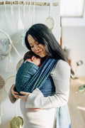 Baby Wrap, Jacquard Weave (62% cotton 38% tussah silk) - LITTLE LOVE - NEO