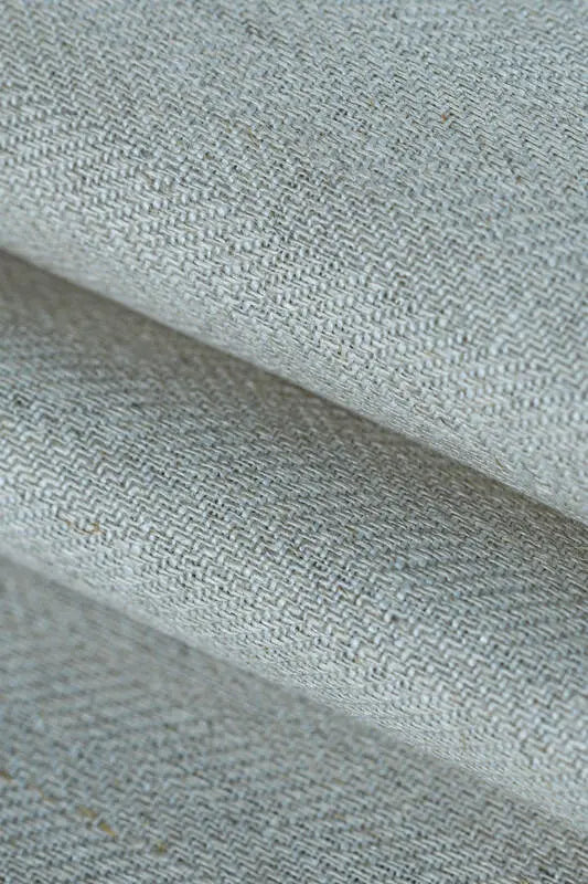 Baby Wrap, chevron weave (100% linen) - ARROW - WHISPER - Woven Baby XS - 4   long_woven_wraps    #