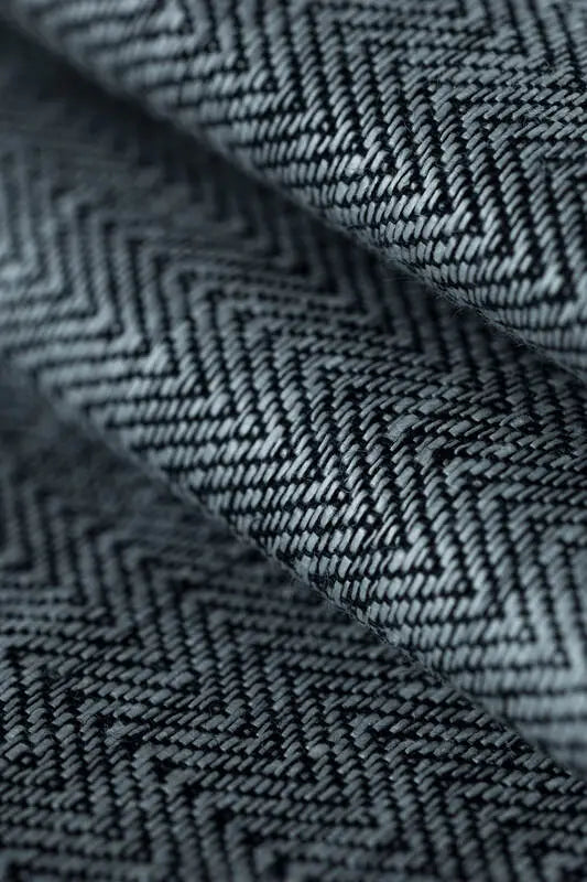 Ring Sling, Chevron Weave, with gathered shoulder (100% linen) - ARROW - WAVE - standard 1.8m - Woven Baby    ring_slings    #