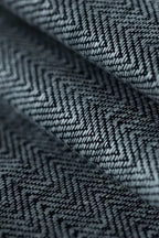 Ring Sling, Chevron Weave, with gathered shoulder (100% linen) - ARROW - WAVE - standard 1.8m - Woven Baby    ring_slings    #