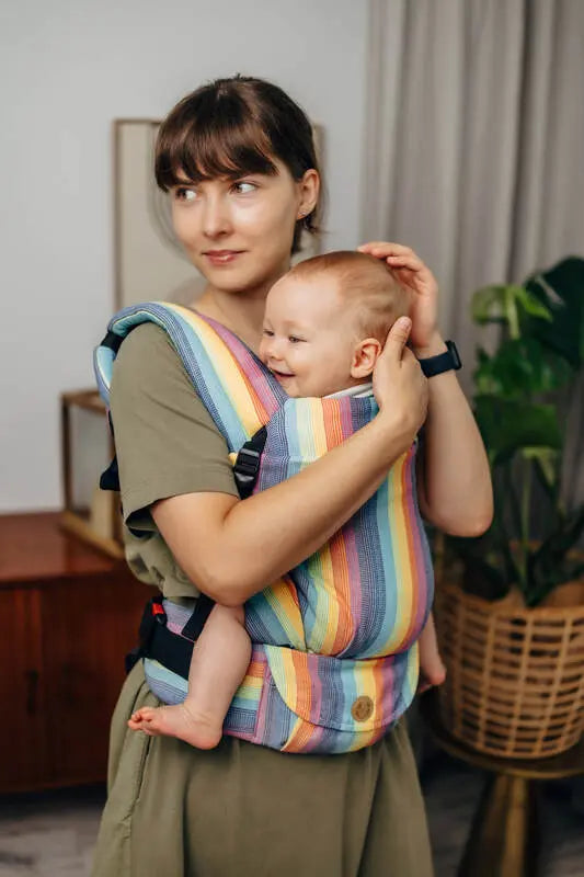 LennyLight Carrier, broken-twill weave 100% cotton - LUNA - Woven Baby Standard   lenny_light    #
