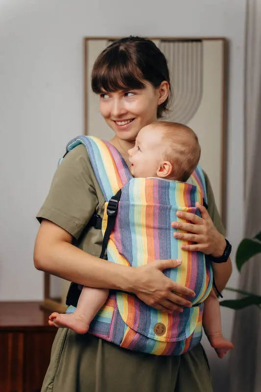 LennyLight Carrier, broken-twill weave 100% cotton - LUNA - Woven Baby Standard   lenny_light    #