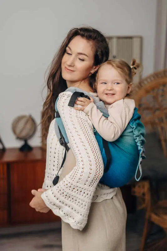 Lenny Buckle Onbuhimo PRO baby carrier, broken-twill weave (100% cotton) - AIRGLOW - Woven Baby Preschool   buckle_onbu_pro_carriers    #