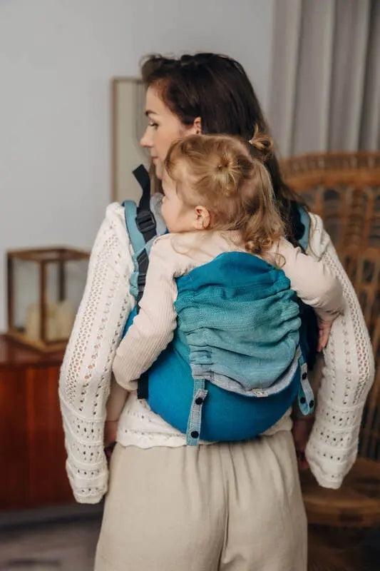 Lenny Buckle Onbuhimo PRO baby carrier, broken-twill weave (100% cotton) - AIRGLOW - Woven Baby Preschool   buckle_onbu_pro_carriers    #