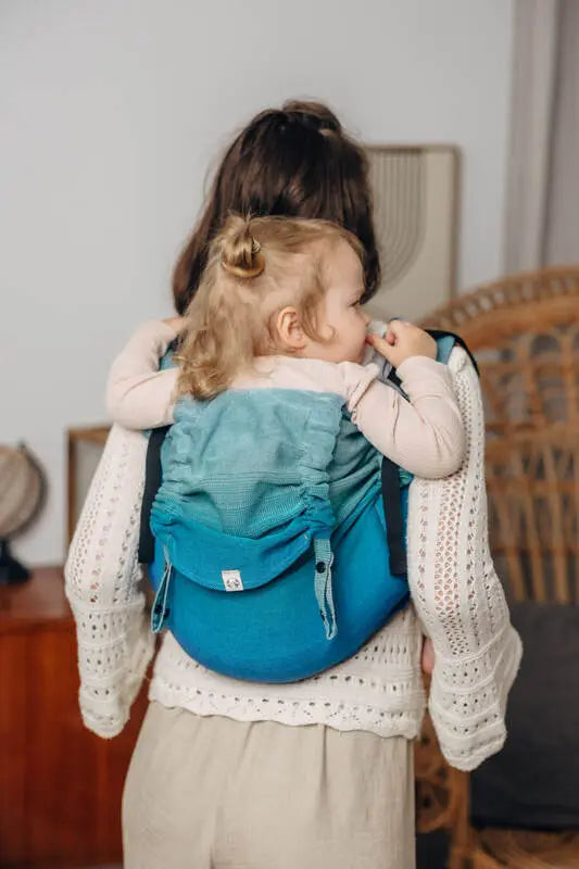 Lenny Buckle Onbuhimo PRO baby carrier, broken-twill weave (100% cotton) - AIRGLOW - Woven Baby Preschool   buckle_onbu_pro_carriers    #
