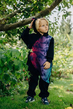 Jumpsuit for a child- Black & Jurassic  - New Era - Woven Baby 74   bear_romper    #