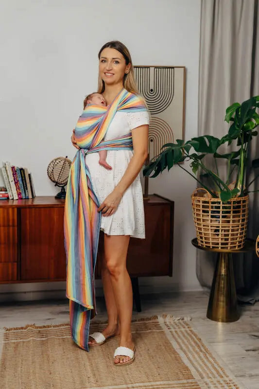 Baby sling for babies with low birthweight, Broken Twill Weave (100% cotton) - LUNA - Woven Baby Size - L-Size - M-Size - S-Size - XL-Size - XS   premature_woven_wraps    #