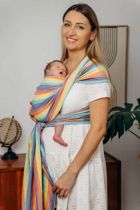 Baby sling for babies with low birthweight, Broken Twill Weave (100% cotton) - LUNA - Woven Baby Size - L-Size - M-Size - S-Size - XL-Size - XS   premature_woven_wraps    #