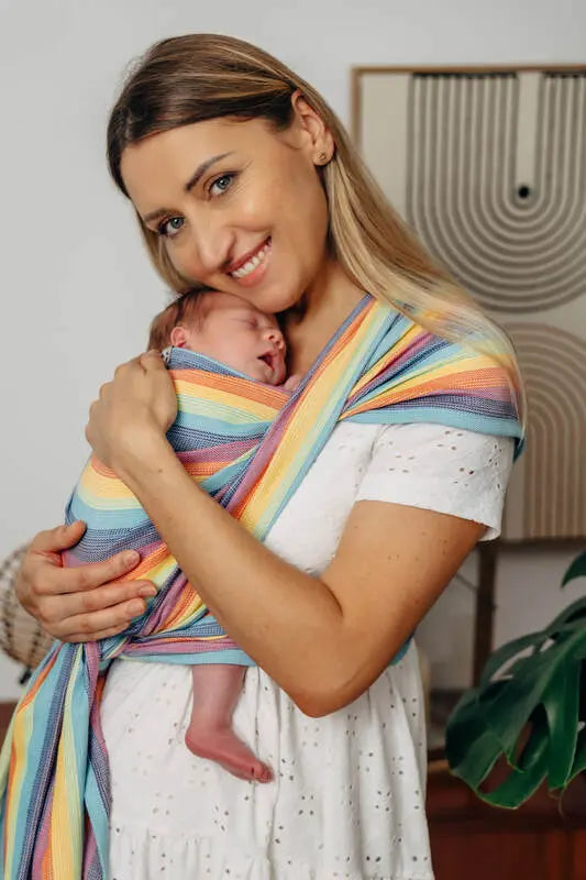 Baby sling for babies with low birthweight, Broken Twill Weave (100% cotton) - LUNA - Woven Baby Size - L-Size - M-Size - S-Size - XL-Size - XS   premature_woven_wraps    #
