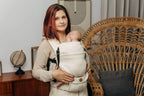 LennyLight Carrier, herringbone weave 100% cotton - LITTLE HERRINGBONE LUCE - Woven Baby Standard   lenny_light    #
