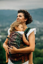 LennyPreschool Carrier, jacquard weave (100% cotton) - RAINFOREST - DIVERSE - Woven Baby Preschool   lenny_preschool    #