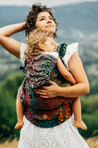 LennyPreschool Carrier, jacquard weave (100% cotton) - RAINFOREST - DIVERSE - Woven Baby Preschool   lenny_preschool    #