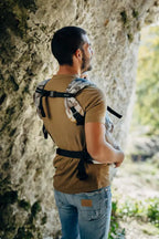 LennyLight Carrier, jacquard weave 100% cotton - JURASSIC - FOSSIL - Woven Baby Standard   lenny_light    #