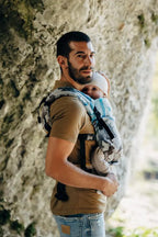 LennyLight Carrier, jacquard weave 100% cotton - JURASSIC - FOSSIL - Woven Baby Standard   lenny_light    #