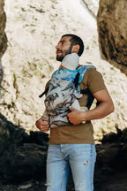 LennyLight Carrier, jacquard weave 100% cotton - JURASSIC - FOSSIL - Woven Baby Standard   lenny_light    #