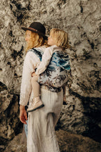 LennyPreschool Carrier, jacquard weave 100% cotton - JURASSIC - FOSSIL - Woven Baby Preschool   lenny_preschool    #