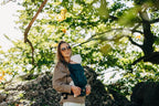 LennyLight Carrier, jacquard weave (63% cotton, 37% merino wool) - ZEBRA - SAVANNA - Woven Baby Standard   lenny_light    #