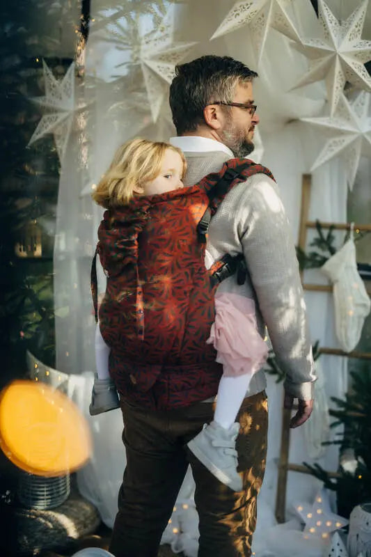 LennyPreschool Carrier, jacquard weave (100% cotton) - INFINITY - GERDA - Woven Baby Size - Preschool   lenny_preschool    #