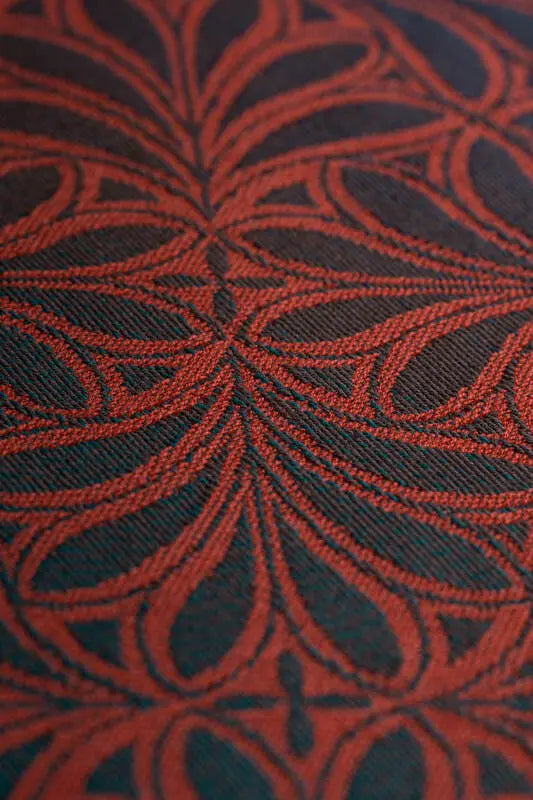 Baby Wrap, Jacquard Weave (100% cotton) - INFINITY - GERDA - Woven Baby XS - 4   long_woven_wraps    #
